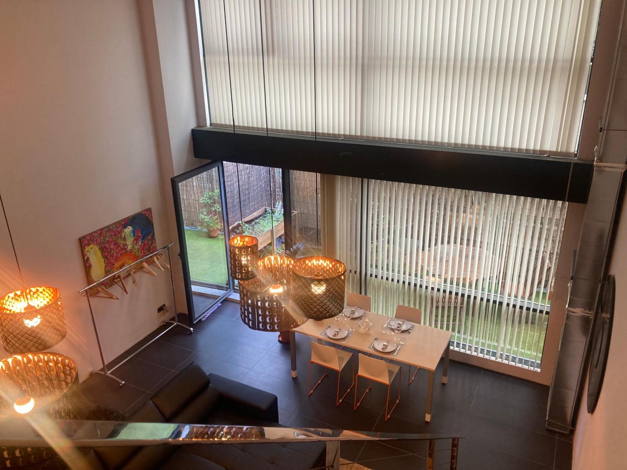 Apartamento Tipo Loft Madrid Bagian luar foto