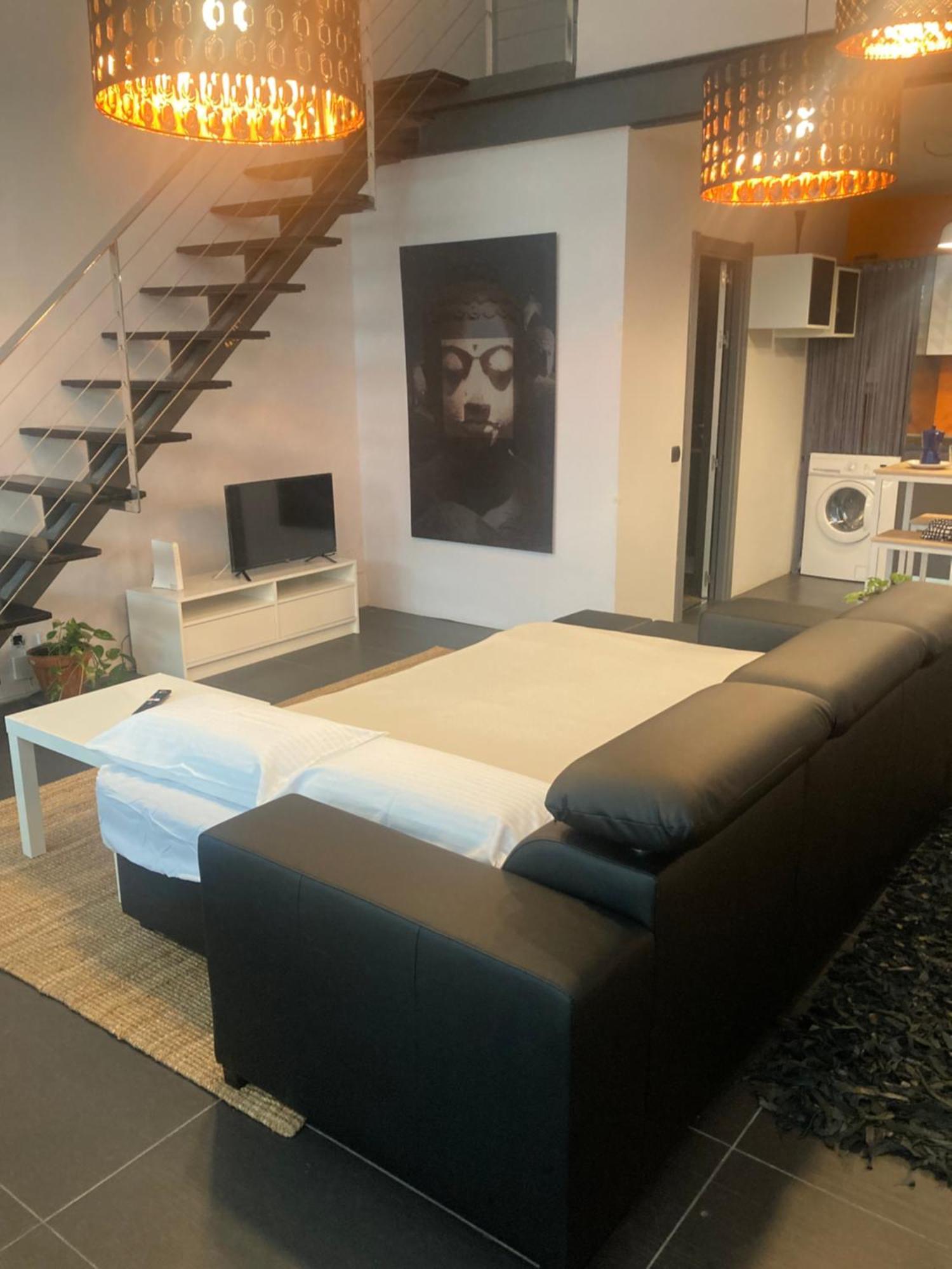 Apartamento Tipo Loft Madrid Bagian luar foto