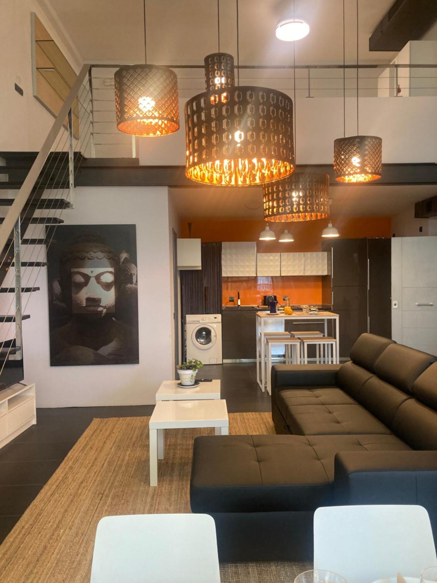 Apartamento Tipo Loft Madrid Bagian luar foto